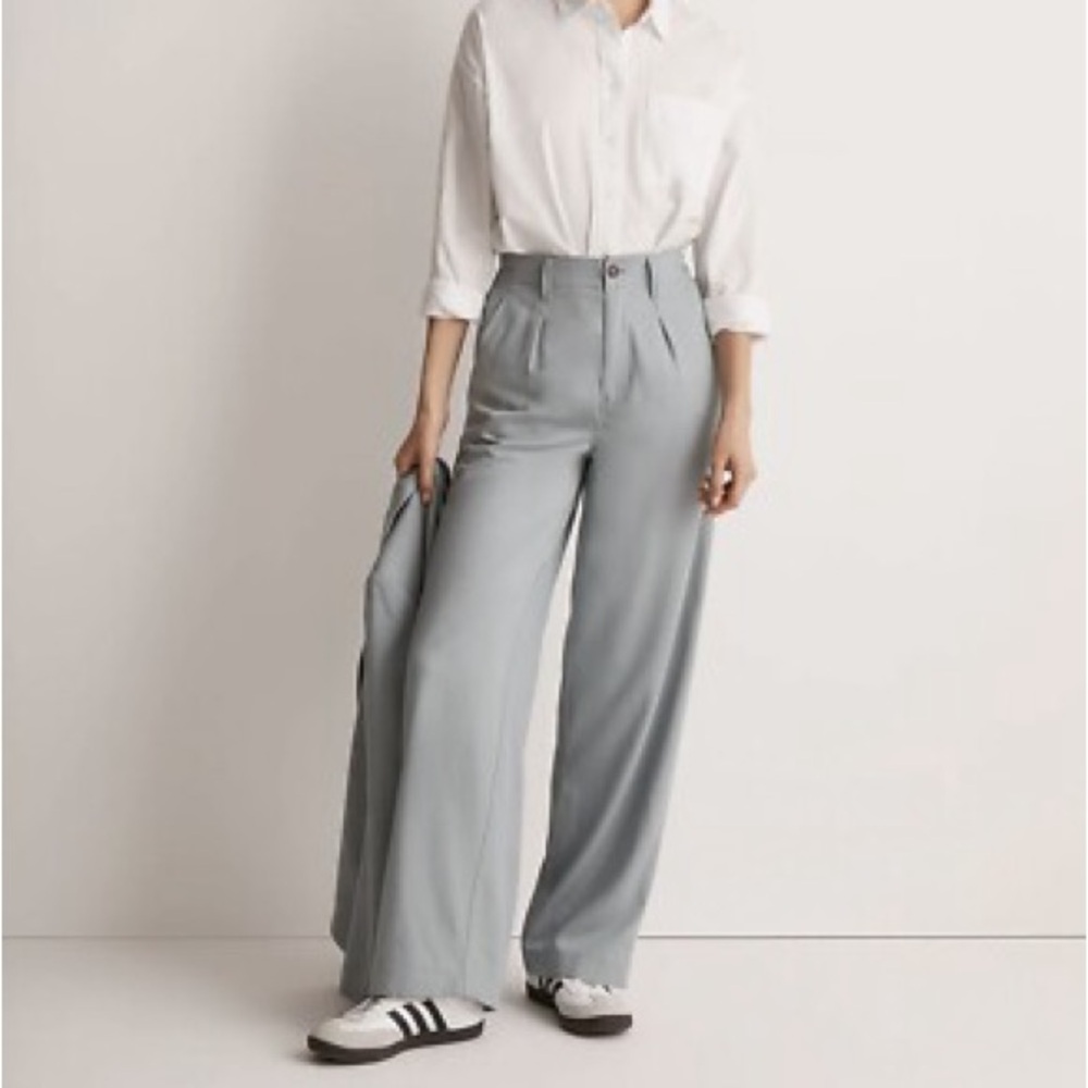 Madewell - Nealy Wide Leg Pants (Size: 6)